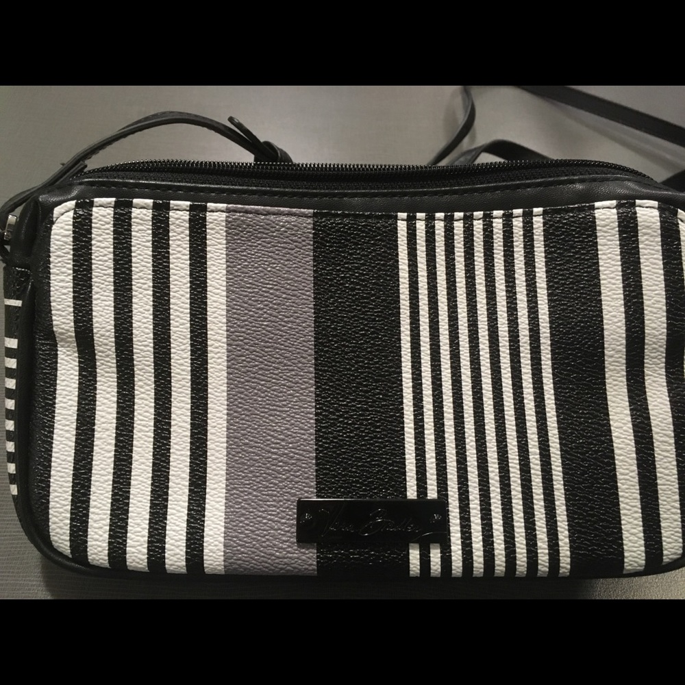 Vera Bradley Small Crossbody: Midnight Stripe